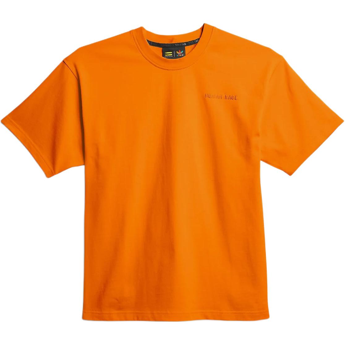 

Adidas Originals Pharrell Williams Basics Удобная Свободная Посадка Футболка с Круглым Вырезом и Коротким Рукавом Мужские Топы Оранжевый GH4393 M
