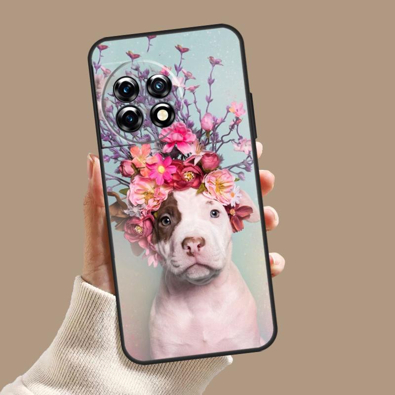 

Pit Bull Lovely Pet Dog Pitbull Case For OnePlus Nord 5 CE 3 4 Lite N20 N30 OnePlus 15 13 12 11 10T 13T 13R 8 9 10 Pro Cover OnePlus Nord 4