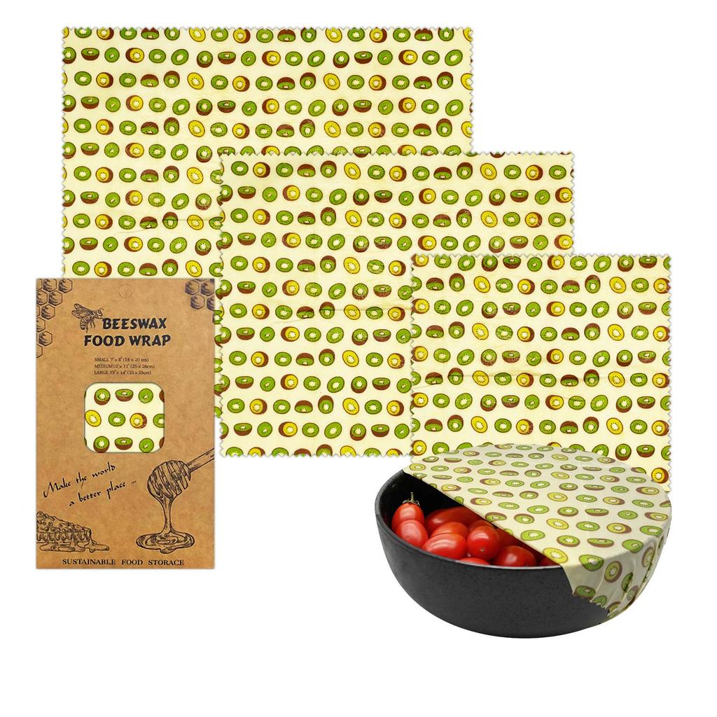 Beeswax Freshness Wrap and Bread Bag – FDA-Approved Food Wax Paper