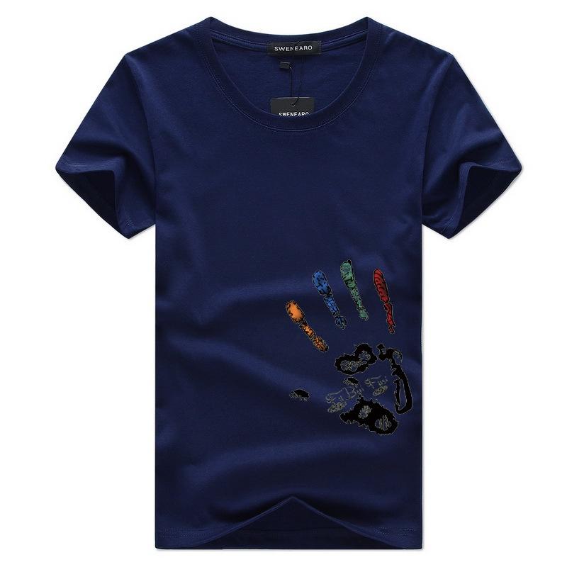 Swenearo Men T-shirts 5xl 4xl Plus Size Cotton Tee For Casual Summer Comfort
