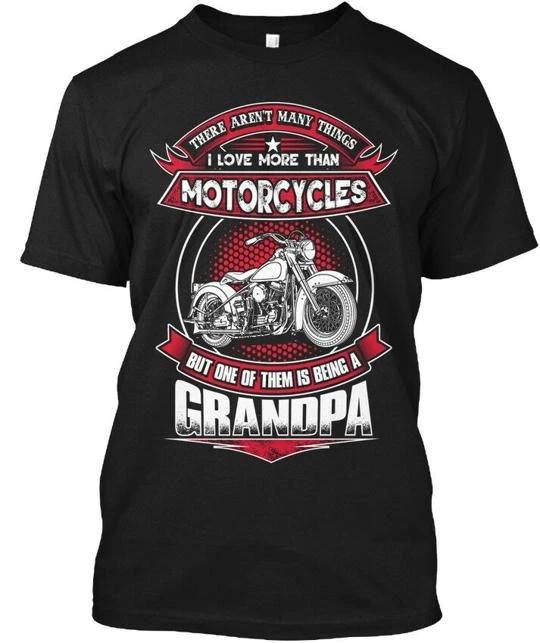 Love Being A Biker Grandpa There Arent Many Things TTshirt Made in USA S to 5XL S