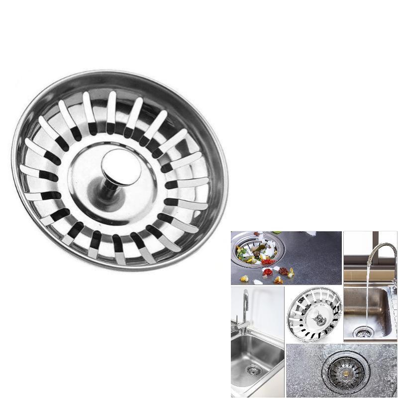 82Mm Kitchen Sink Filter Hole Bathtub Hair Catcher Stopper Bathroom Sewer Drain Strainer Basin Sink Waste Filter Tools