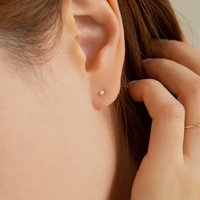 LUNNE 14k Cubic Piercing (14k Gold) #PI03