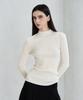 PLUNASTUDIO Ribbed Half Turtleneck Knit_4 Colors