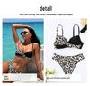 Women's Leopard Print Bikini - Stylish European and American Swimwear for a Sexy Beach Vacation