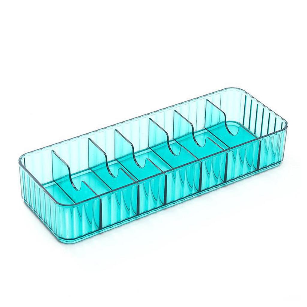 Cable   Box Multiple Compartments Remote Control   Cord Storage Box for Home Desktop