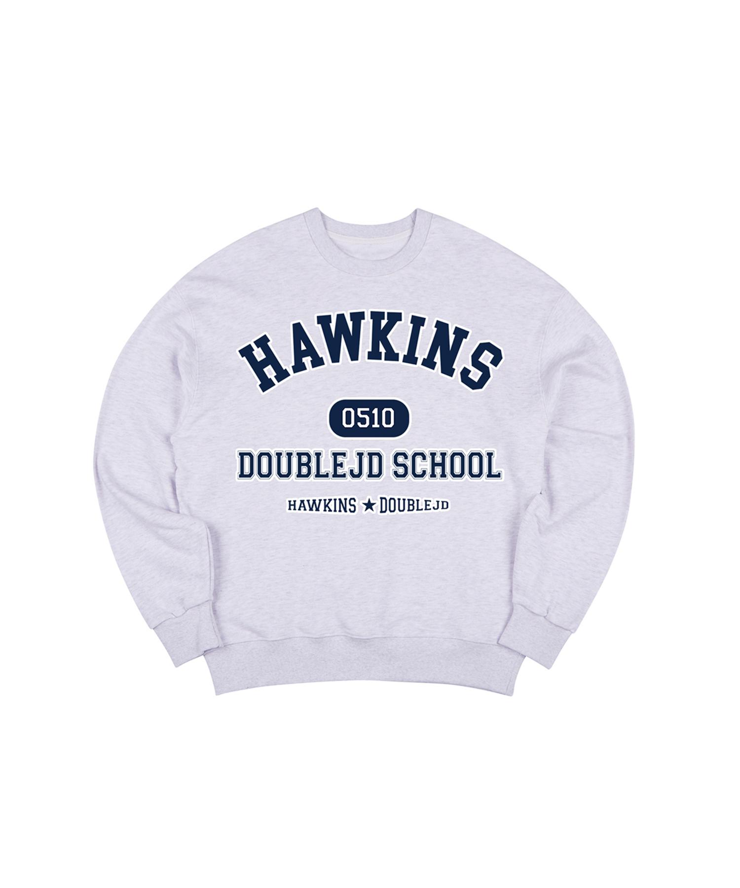 Свитшот Double Jd Hawkins (Светло-серый) M