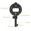 Speedlite Mount Adapter Bracket for Flash Light Softbox Snoots S-Type Grip Stand