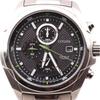 Used CITIZEN Eco Drive Chronograph Men's Watch Solar Titanium