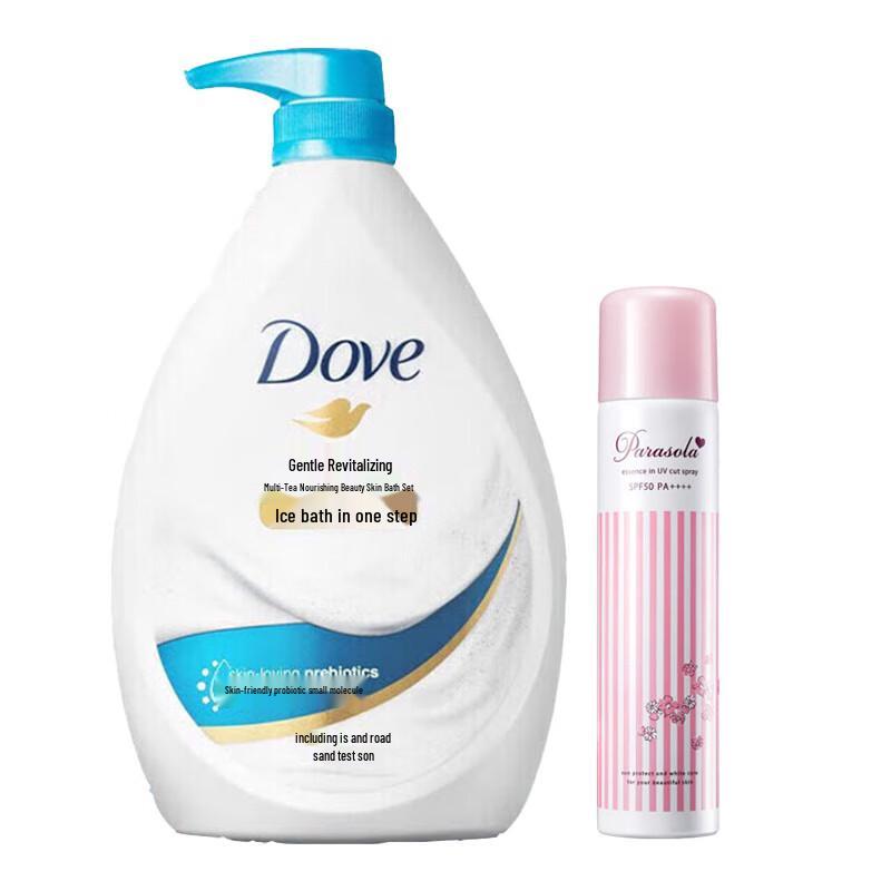 

Dove Gentle Exfoliating Shower Gel & Sun Spray Set