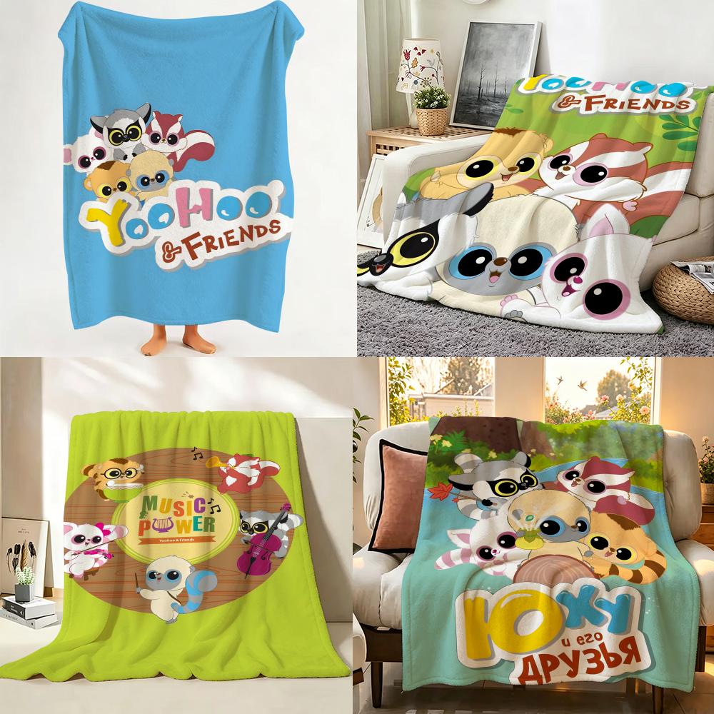 toy Y YooHoo F Friends Throw Flannel Throw Blanket Suitable for Sofa Living Room Bedroom