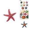Modelli Autentici di Animali Stella Marina Per Bambini Giocattoli Educativi da Spiaggia Set Colorato in PVC