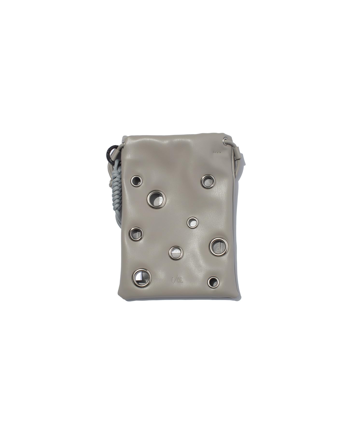 FCE Сумка-почтальон ТЕХ КОЖА С люверсами Пошетт бежевый