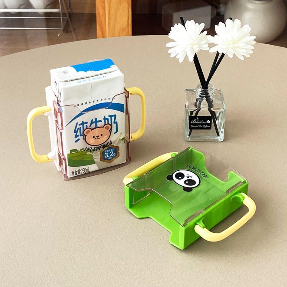 With Handles Children's Milk Cup Holder Portable Anti-overflow Cup Holders New Milk Cup