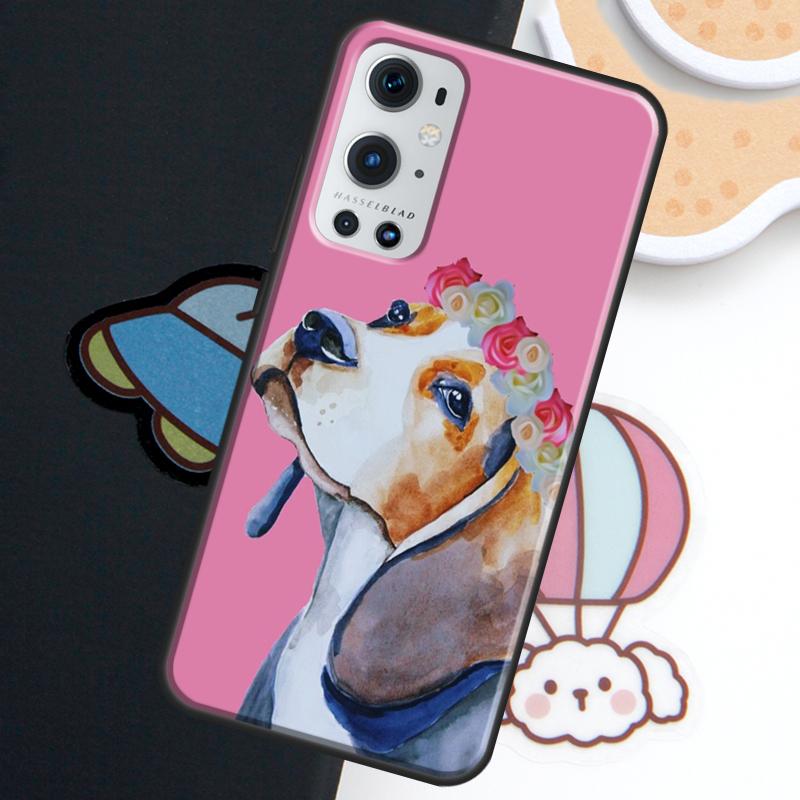Beagle Puppy Dog For Realme GT6 GT7 Pro 15 10 11 12 13 14 Pro Plus C71 C75 C65 C55 C63 C61 C53 C67 C35 Case