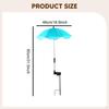 Parasol, Compact And Practical Shade Cover with Ground Stake, Ideal for Gardens, Flower Beds