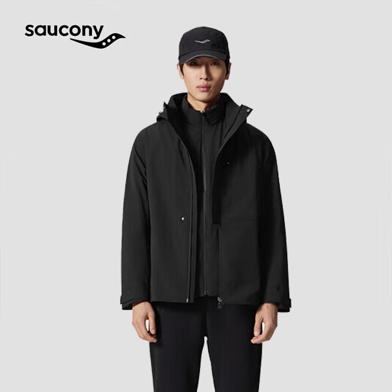 

SAUCONY Men s 3-in-1 Windproof Down Jacket L