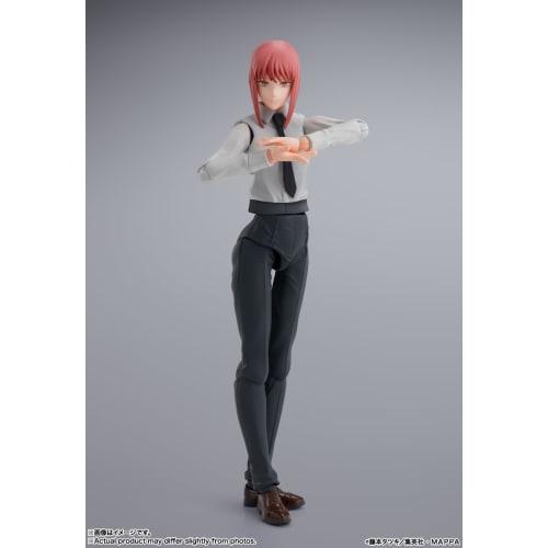 TAMASHII NATIONS S.H.Figuarts Chainsaw Man Makima, approximately 140mm, PVC, ABS, and fabric pre-painted action figure