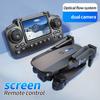 E88-S2 MAX upgraded version drone, with screen control, dual cameras, obstacle avoidance, brushless motor, folding arms, USB rec