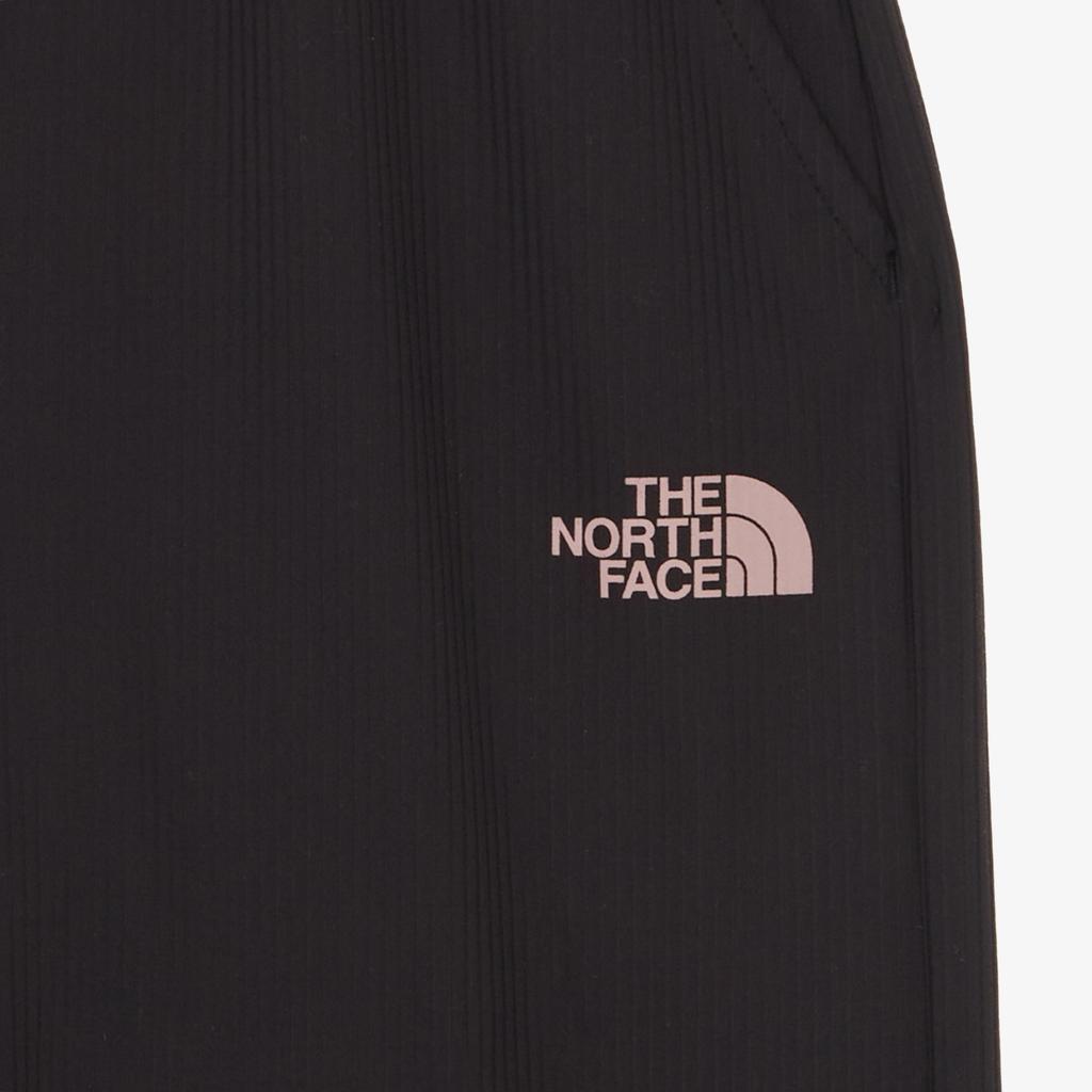 The North Face Loose Solid Color Mid Waist Wide Leg Casual Pants Women bottoms Black NP6KR31A