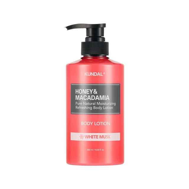 

KUNDAL - Honey & Macadamia Pure Natural Moisturizing Refreshing Body Lotion - 7 Types Pink Grapefruit