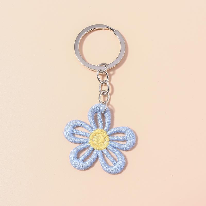 Lovely Handmade Bee Keychain Animal Key Ring Pendants for Women Girls Handbag Decor DIY Kid's Jewelry Gifts