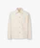 Man On The Boon Cotton Pocket Detail Core Jacket_Ivory 4716109007