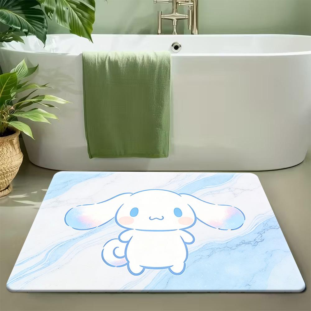 Cute Keroppi Cartoon Rug, Sanrio Character Home Decor, Soft Anti-Slip Area Carpet