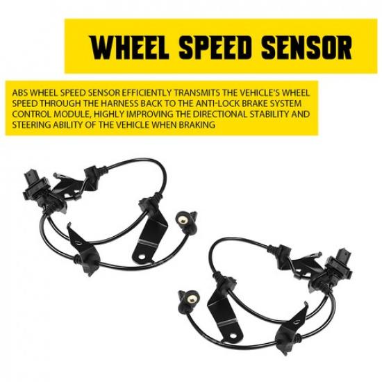 ABS Wheel Speed Sensor Fits 2008-2012 Honda Accord 5S10670 5S10671 57450-TA0-A01