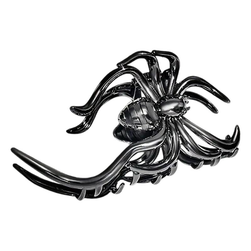 

Design Metal Hair Clip Durability Grip For Halloween Event And Everyday Hairstyling Clamp чёрный