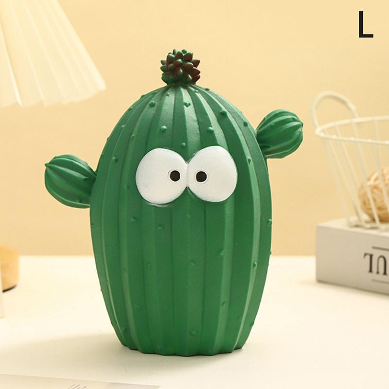 

Многоцелевой Креативный Милый Мини Ночник Кактус Светодиодный Кактус Детская Прикроватная Лампа Декор Украшение Кактус Банка для Хранения Монет L