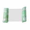 Portable Foldable Water Hammock with Net Backrest Floating Water Bed Inflatable Striped Swimming Pool Mattress Pool Party Toy
