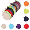 Comfortable Round Cushion Seat Pads For Dining And Outdoor Chairs In Various Colors