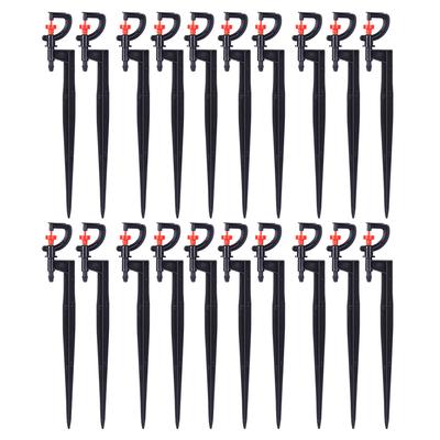 20 Pezzi GType Irrigatore Rotante a 360 Gradi Ugello Spruzzatore per Irrigazione Accessorio per Giardino Prato