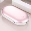2 In 1 Mini Hand Warmer Portable USB Rechargeable Pocket Hand Warmer Cobblestone 5000mAh Large Capacity Double-sided Quick Heati