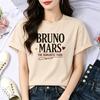 Bruno Mars tshirt Women goth jojifuku graphic gyaru vintage t shirt harajuku emo Retro vintage graphic