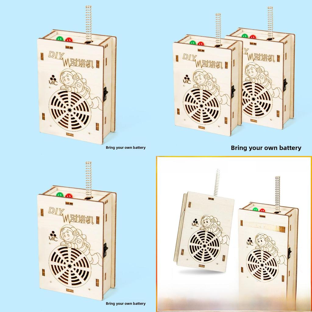 Diy Science Experiment Walkie Talkie Kit For Students Educational Toy