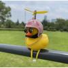 Creative Duck Bicycle Bell Ornaments Cycing Accessories Yellow Helmet Ducks Bicycle Ring Bell Mtb Road Bike Horns