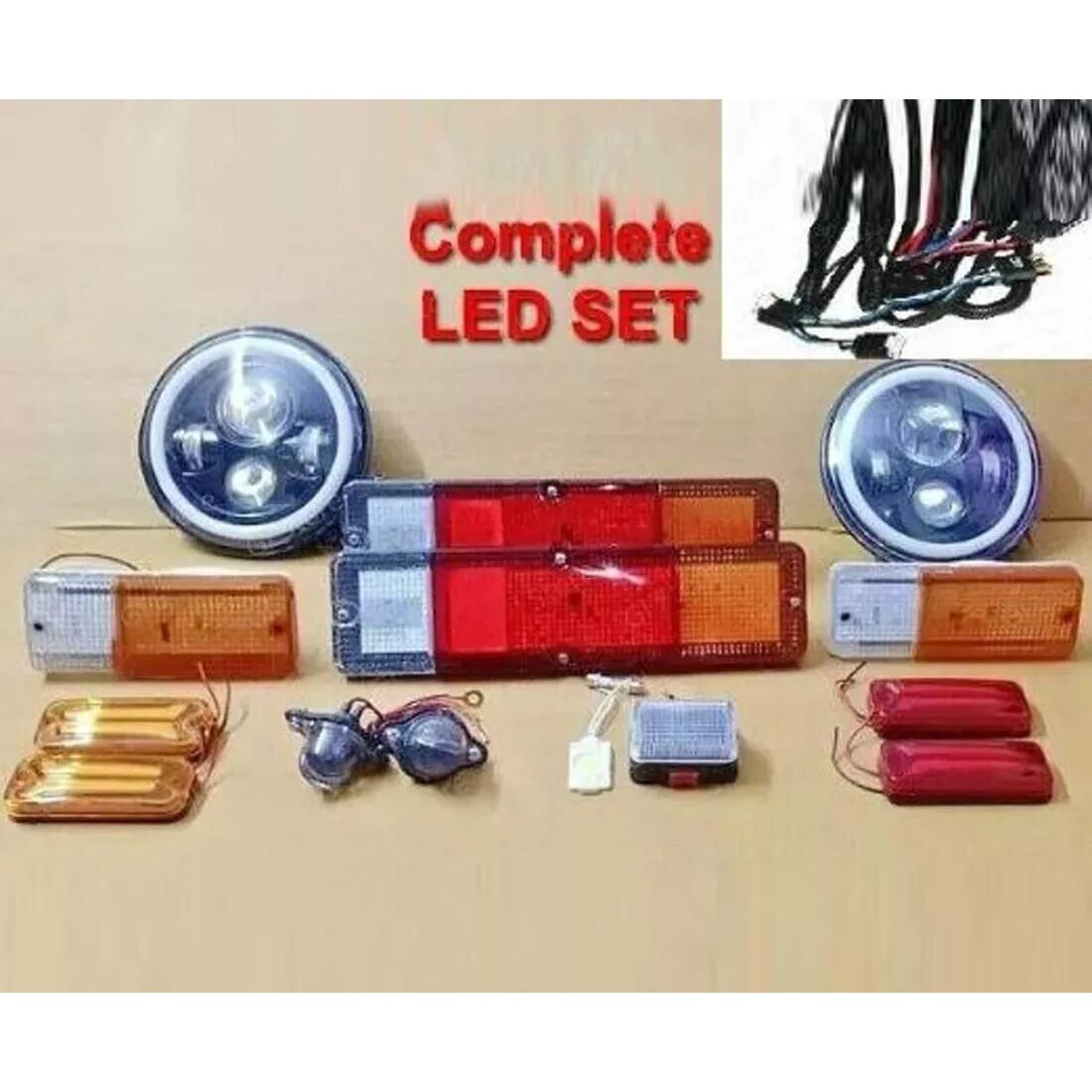 

For Suzuki Samurai Sierra Complete Led Conversion Kit /Light Set With Relay
