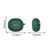 Anti-fall Earphone Case with Keyring Charging Box Shell for QCY MeloBuds N70i/N70