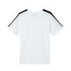 Puma T7 Icônica Confortável Versátil Gola Redonda Manga Curta Listrada Color Block Camiseta Masculina Tops Branco 629176-02