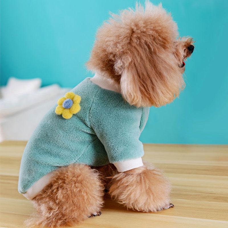 Теплий одяг для маленьких собак М'який фліс Одяг для котів Собаки Pet Щеня Зимовий жилет Костюм для маленьких середніх собак Коти Чихуахуа Йоркі
