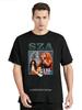 T-shirt Hip Hop da Uomo Streetwear T-shirt Estive Stampa Album Rapper SZA CTRL X SOS T-shirt Unisex Anni '90 Top Oversize