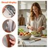 Pelador de Verduras de Acero Inoxidable 3 en 1 con Mango de Madera Herramienta de Cocina Versátil para Pelar Rallar Para Fruta Verdura Piel