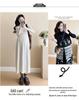 Autumn/Winter 2025 Korean Maternity Knit Dress Set
