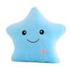 Colorful Five-pointed Star Luminous Glowing  Soft Plush Children Cute Toy