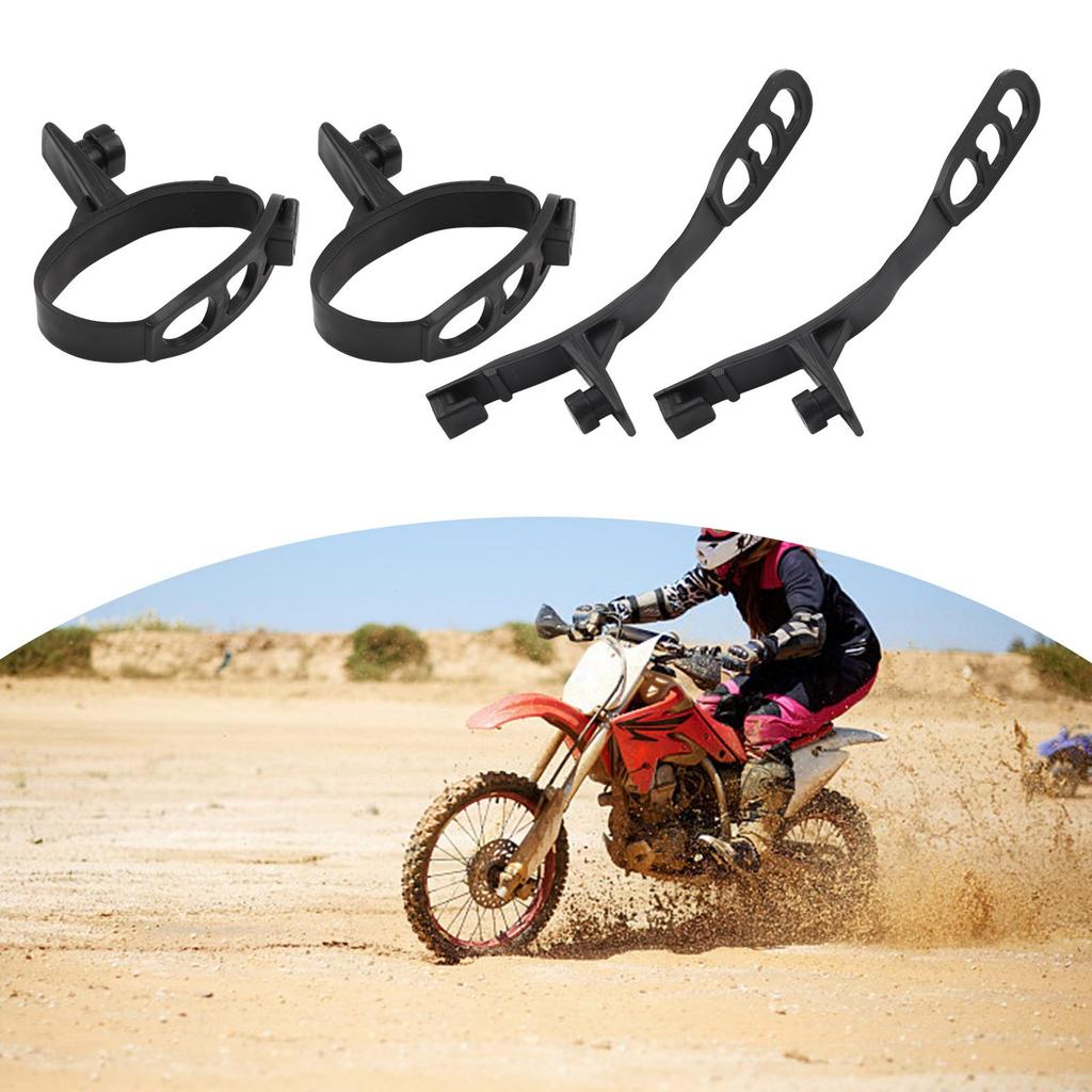 4PCS/kit Headlight Rubber Black Front Replacement Right&Left