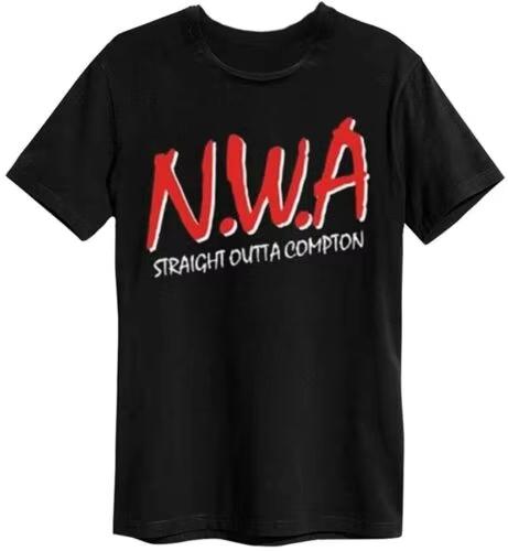

Футболка мужская черная Amplified NWA Straight Outta Compton Классическая футболка NWA 4XL