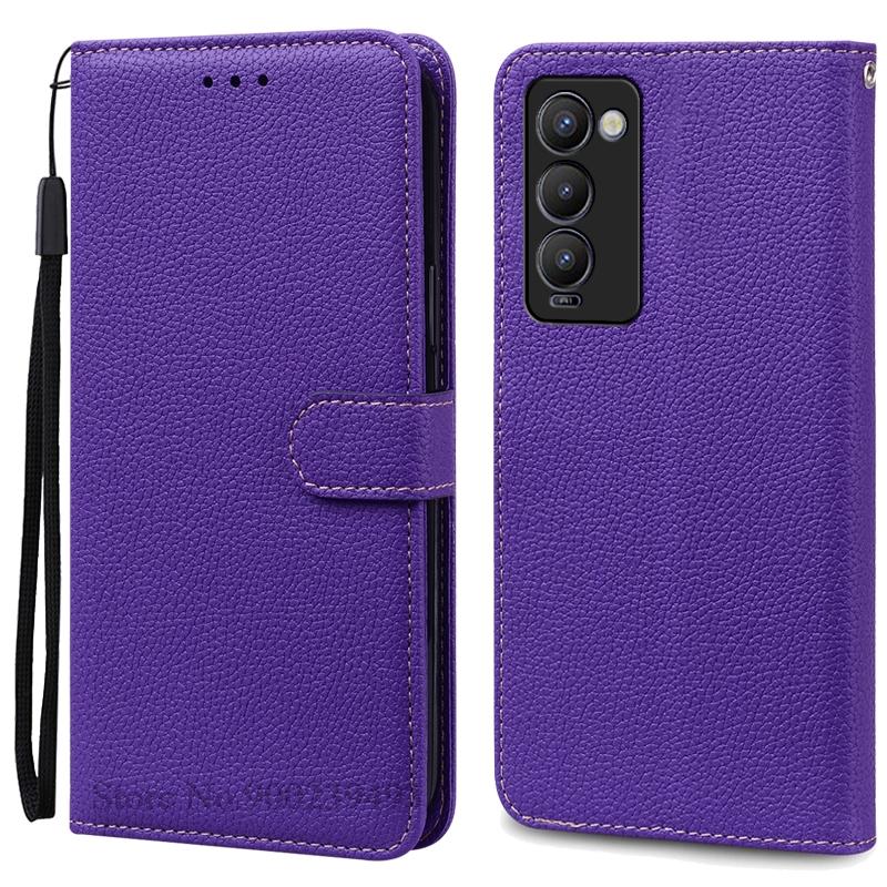 Para Capa Tecno Camon 18 Camon 18P 18 P Carteira Capa Flip de Couro Para Capa Tecno Camon 18 Premier Capa de Celular Coque Fundas