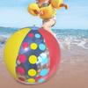 Beach Ball Summer Water Games, Multipurpose 15.75'' PVC Blow Balls, Inflatable Pool Toys for Lake,